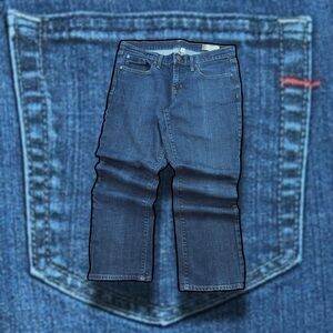 GAP Kids Straight Leg Dark Wash Jeans Size 12A/12C